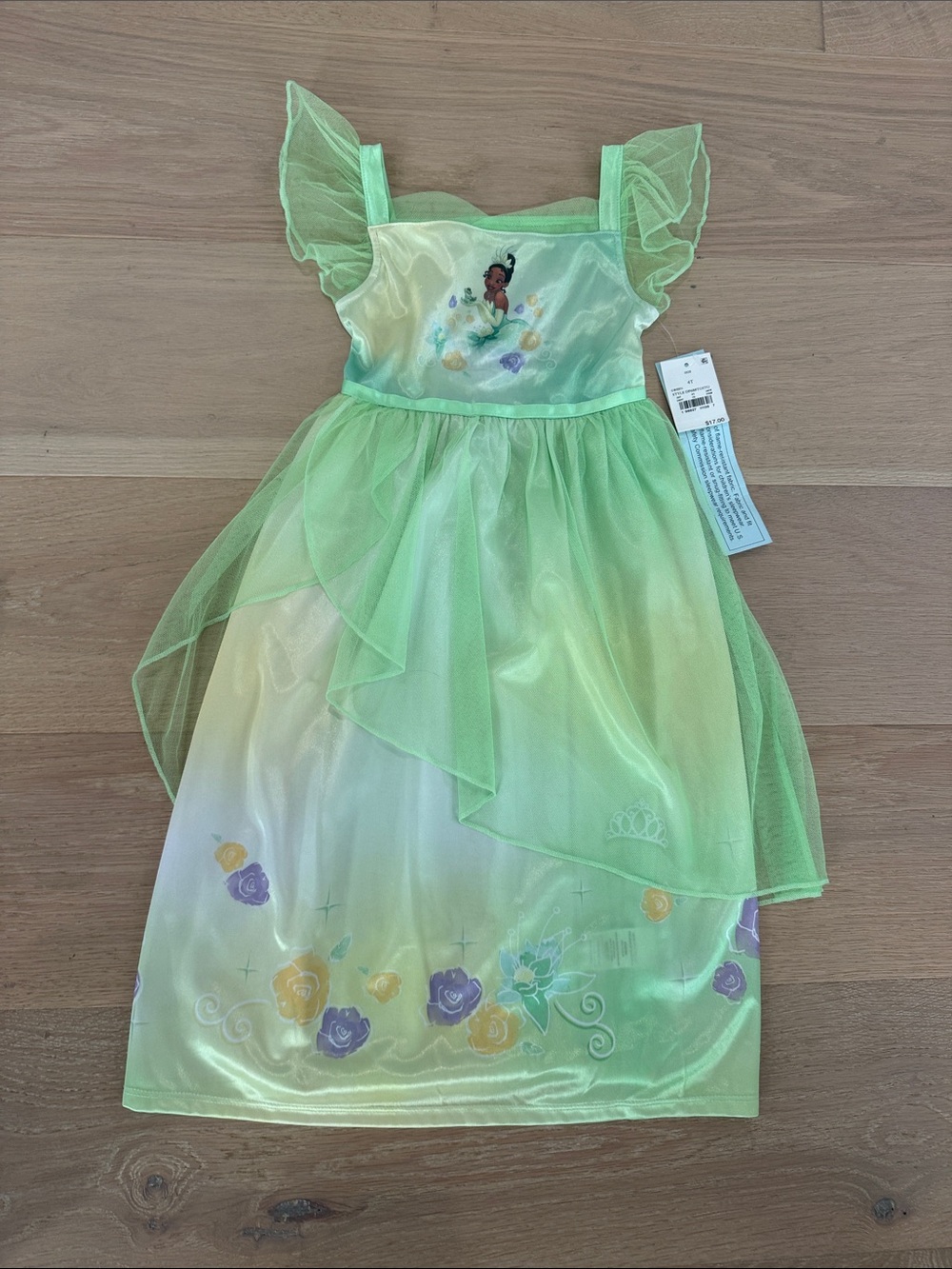 NWT Tiana Girls Dress or Costume size 4T